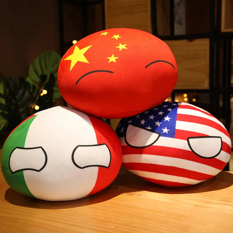 Country Ball Plushies