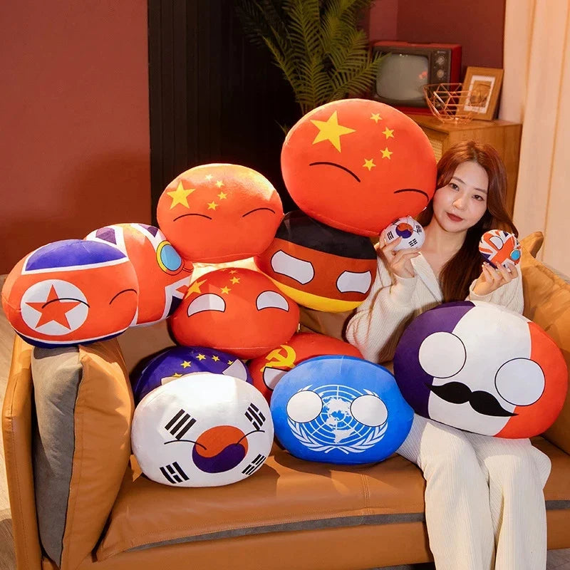 Country Ball Plushies